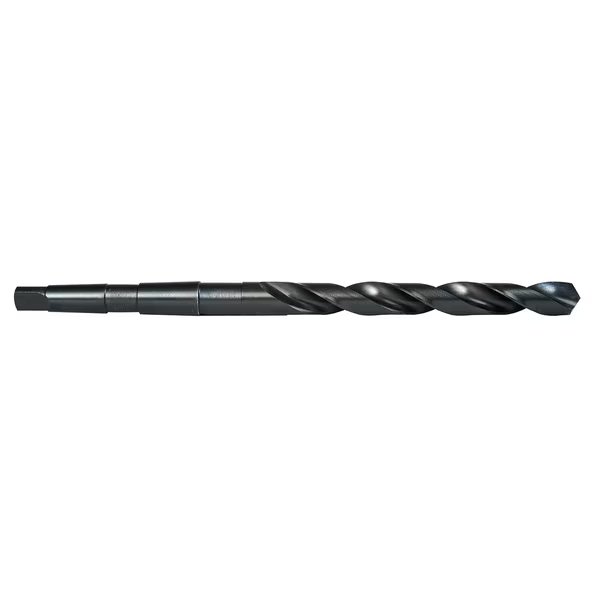 HSS Steam Oxide 118° Taper Shank Drill Jobber ANSI 15/16 inch, Precision Twist Drill, Mfr#: 020060